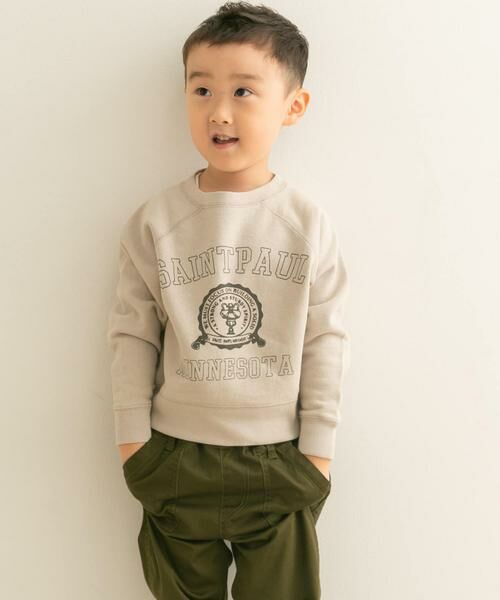 URBAN RESEARCH DOORS / アーバンリサーチ ドアーズ トップス | 『親子リンク』カレッジロゴスウェットプルオーバー(KIDS) | 詳細17