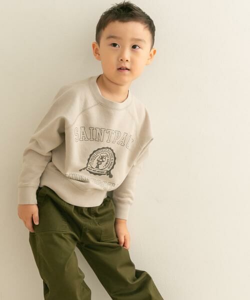 URBAN RESEARCH DOORS / アーバンリサーチ ドアーズ トップス | 『親子リンク』カレッジロゴスウェットプルオーバー(KIDS) | 詳細18