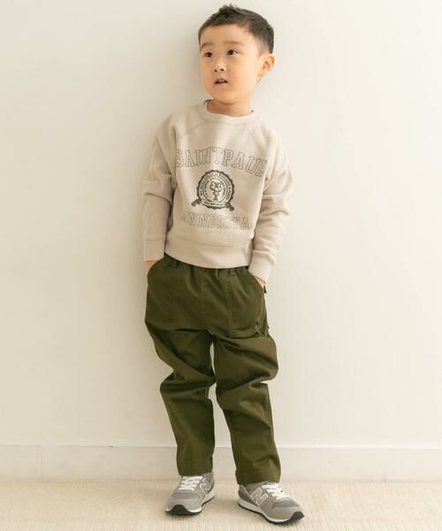 URBAN RESEARCH DOORS / アーバンリサーチ ドアーズ トップス | 『親子リンク』カレッジロゴスウェットプルオーバー(KIDS) | 詳細19