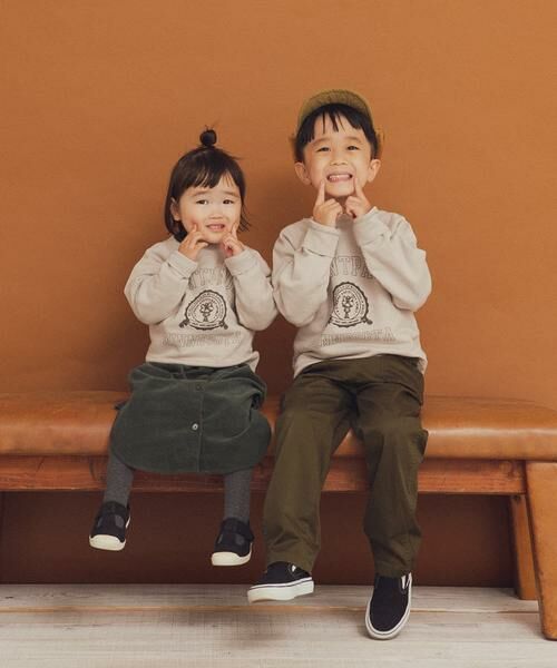 URBAN RESEARCH DOORS / アーバンリサーチ ドアーズ トップス | 『親子リンク』カレッジロゴスウェットプルオーバー(KIDS) | 詳細20