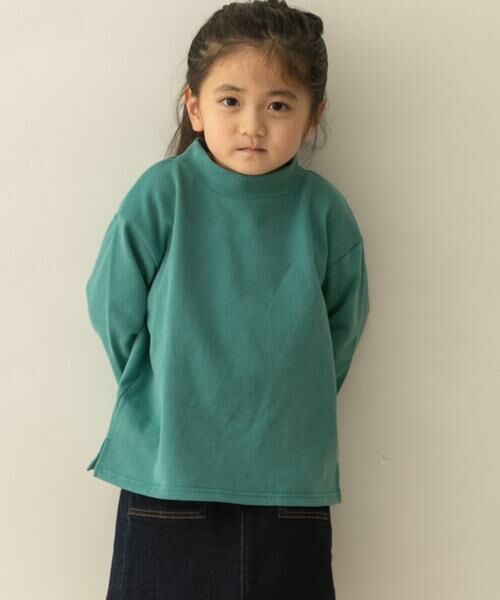 URBAN RESEARCH DOORS / アーバンリサーチ ドアーズ トップス | オフタートルワイドカットソー(KIDS) | 詳細1