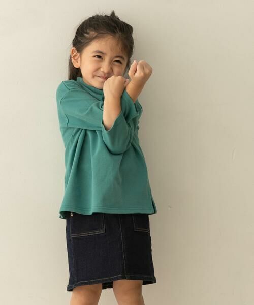 URBAN RESEARCH DOORS / アーバンリサーチ ドアーズ トップス | オフタートルワイドカットソー(KIDS) | 詳細4