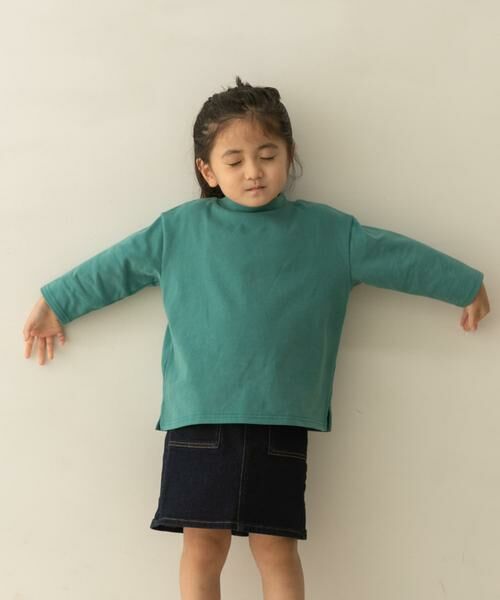 URBAN RESEARCH DOORS / アーバンリサーチ ドアーズ トップス | オフタートルワイドカットソー(KIDS) | 詳細5