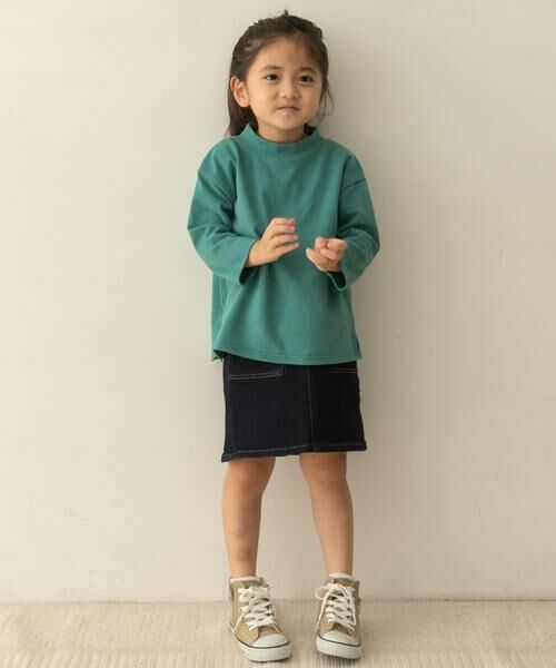 URBAN RESEARCH DOORS / アーバンリサーチ ドアーズ トップス | オフタートルワイドカットソー(KIDS) | 詳細8