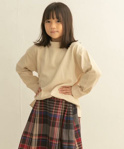 URBAN RESEARCH DOORS / アーバンリサーチ ドアーズ トップス | オフタートルワイドカットソー(KIDS) | 詳細19