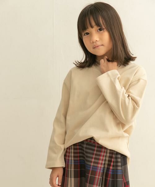 URBAN RESEARCH DOORS / アーバンリサーチ ドアーズ トップス | オフタートルワイドカットソー(KIDS) | 詳細20