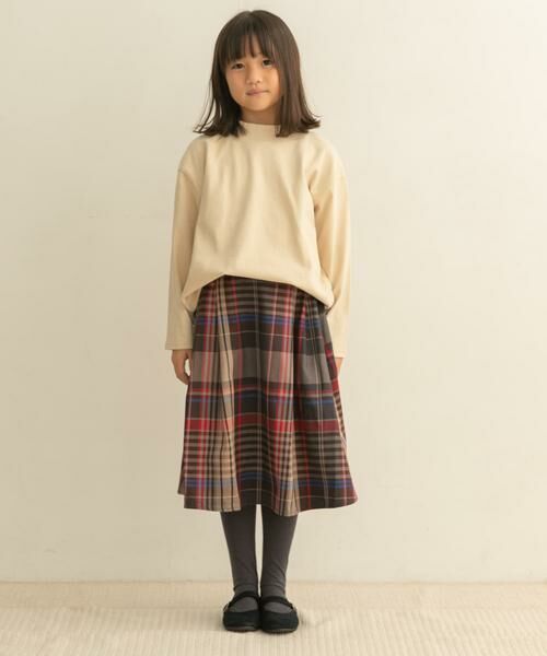 URBAN RESEARCH DOORS / アーバンリサーチ ドアーズ トップス | オフタートルワイドカットソー(KIDS) | 詳細22