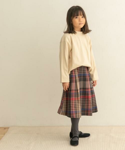 URBAN RESEARCH DOORS / アーバンリサーチ ドアーズ トップス | オフタートルワイドカットソー(KIDS) | 詳細23