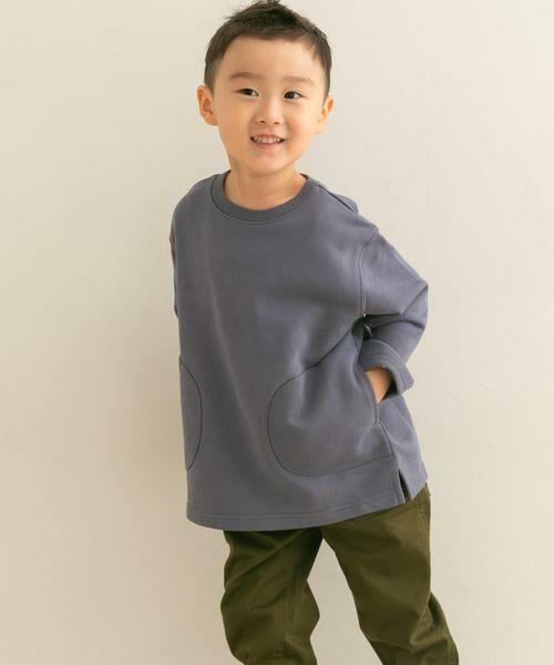 URBAN RESEARCH DOORS / アーバンリサーチ ドアーズ トップス | ポケット付き裏毛スウェット(KIDS) | 詳細3