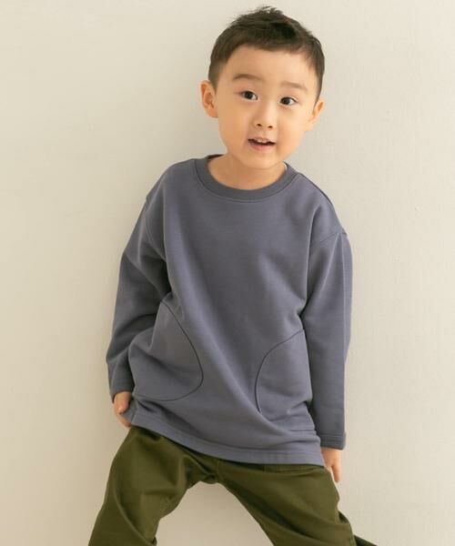 URBAN RESEARCH DOORS / アーバンリサーチ ドアーズ トップス | ポケット付き裏毛スウェット(KIDS) | 詳細5
