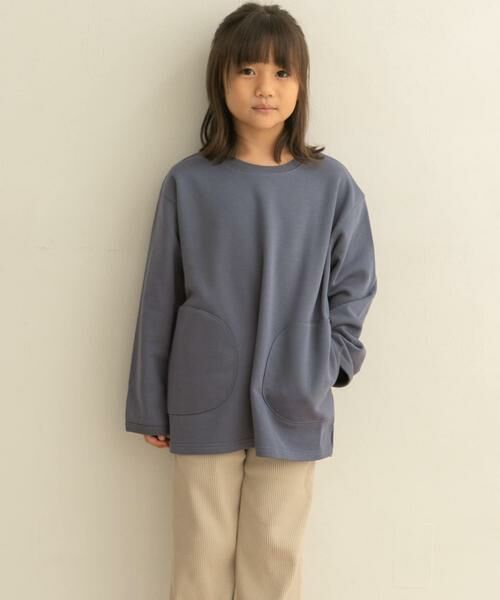 URBAN RESEARCH DOORS / アーバンリサーチ ドアーズ トップス | ポケット付き裏毛スウェット(KIDS) | 詳細9