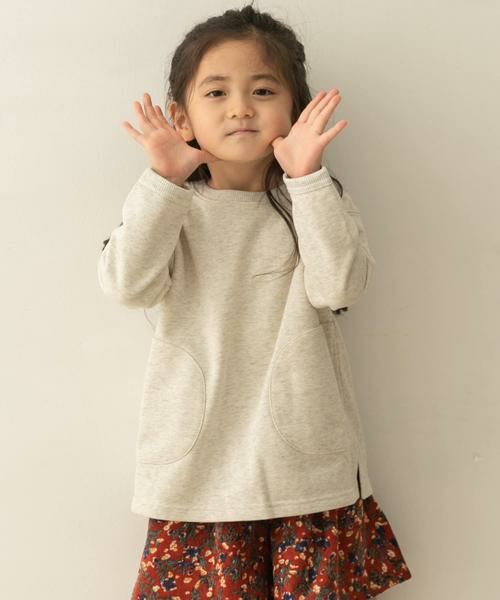 URBAN RESEARCH DOORS / アーバンリサーチ ドアーズ トップス | ポケット付き裏毛スウェット(KIDS) | 詳細19