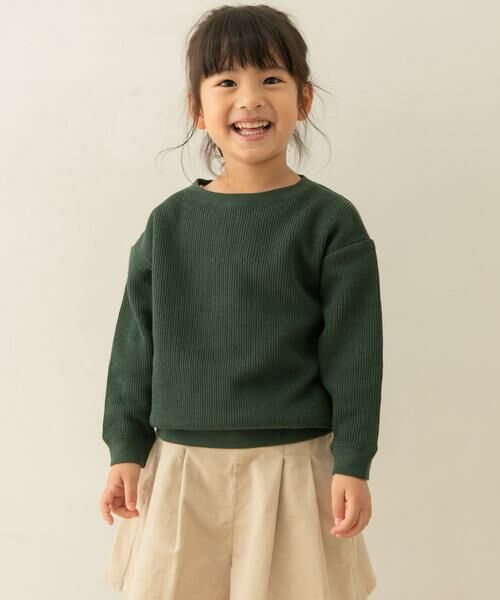 URBAN RESEARCH DOORS / アーバンリサーチ ドアーズ トップス | 『親子リンク』WフェイスロングスリーブTシャツ(KIDS) | 詳細1