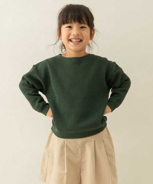 URBAN RESEARCH DOORS / アーバンリサーチ ドアーズ トップス | 『親子リンク』WフェイスロングスリーブTシャツ(KIDS) | 詳細2