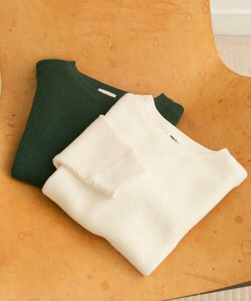 URBAN RESEARCH DOORS / アーバンリサーチ ドアーズ トップス | 『親子リンク』WフェイスロングスリーブTシャツ(KIDS) | 詳細16