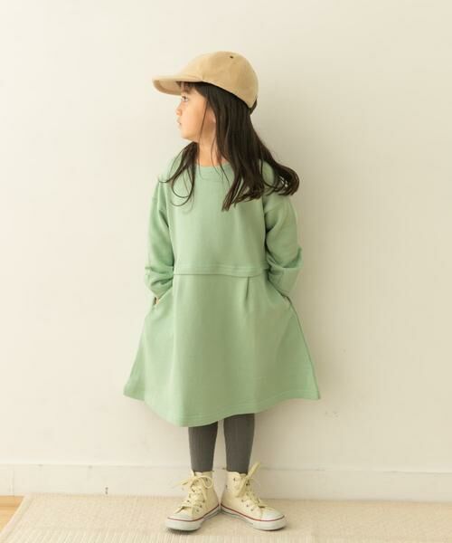 URBAN RESEARCH DOORS / アーバンリサーチ ドアーズ ワンピース | 裏毛セットアップ風ワンピース(KIDS) | 詳細19