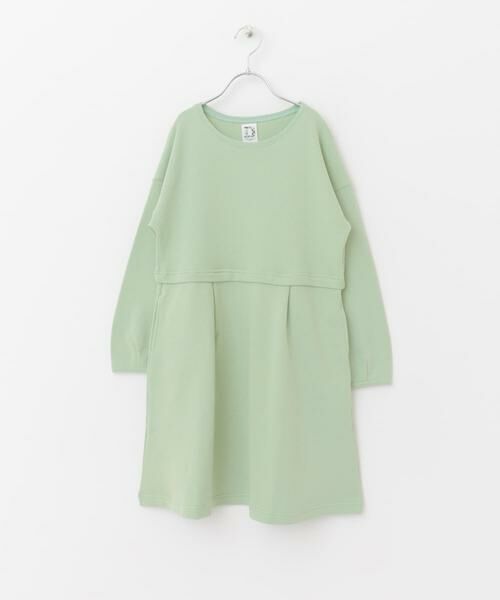 URBAN RESEARCH DOORS / アーバンリサーチ ドアーズ ワンピース | 裏毛セットアップ風ワンピース(KIDS) | 詳細20
