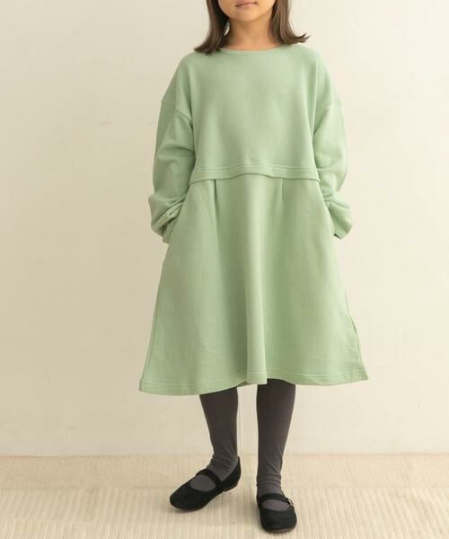 URBAN RESEARCH DOORS / アーバンリサーチ ドアーズ ワンピース | 裏毛セットアップ風ワンピース(KIDS) | 詳細6