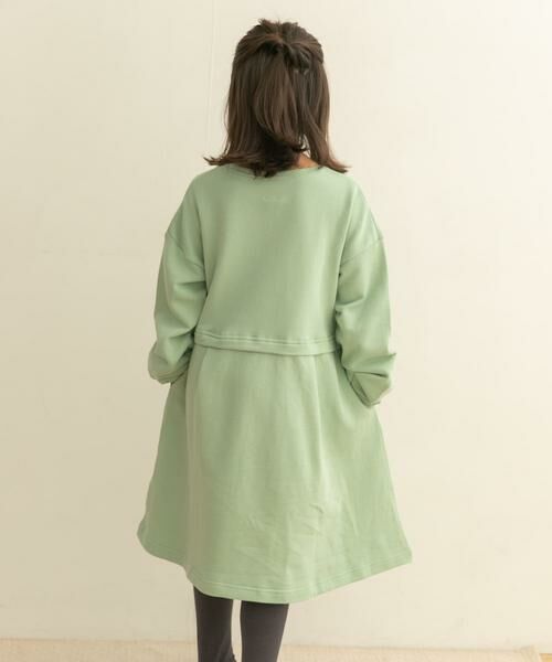 URBAN RESEARCH DOORS / アーバンリサーチ ドアーズ ワンピース | 裏毛セットアップ風ワンピース(KIDS) | 詳細7
