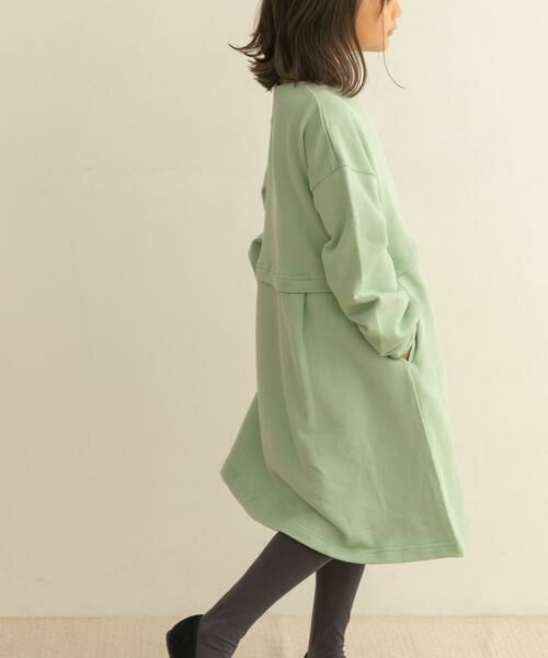 URBAN RESEARCH DOORS / アーバンリサーチ ドアーズ ワンピース | 裏毛セットアップ風ワンピース(KIDS) | 詳細8