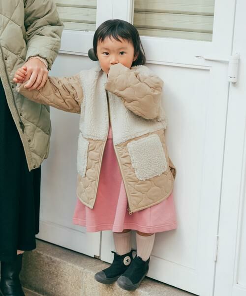 URBAN RESEARCH DOORS / アーバンリサーチ ドアーズ ワンピース | 裏毛セットアップ風ワンピース(KIDS) | 詳細26