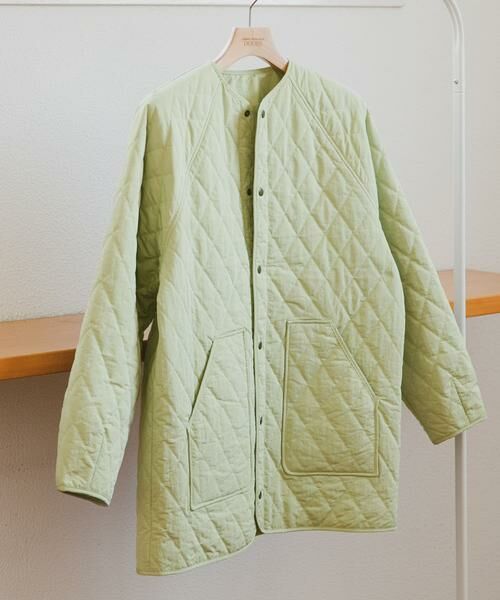 URBAN RESEARCH DOORS / アーバンリサーチ ドアーズ ダウンジャケット・ベスト | カポックキルトジャケット | 詳細1