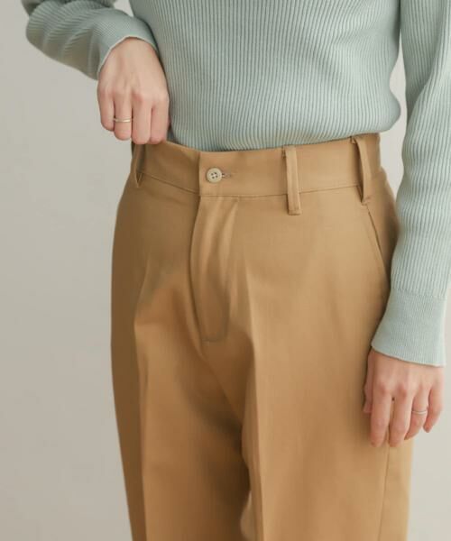 URBAN RESEARCH DOORS / アーバンリサーチ ドアーズ その他パンツ | ハイウエストチノパンツ | 詳細12