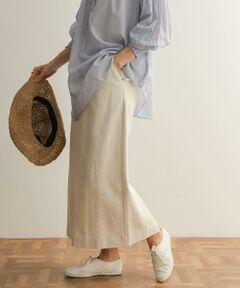 URBAN RESEARCH DOORS / アーバンリサーチ ドアーズ スカート | コットンリネングルカスカート