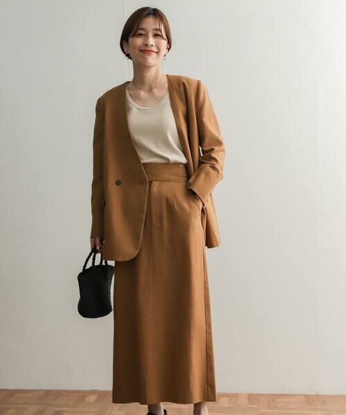 URBAN RESEARCH DOORS / アーバンリサーチ ドアーズ スカート | コットンリネングルカスカート | 詳細11