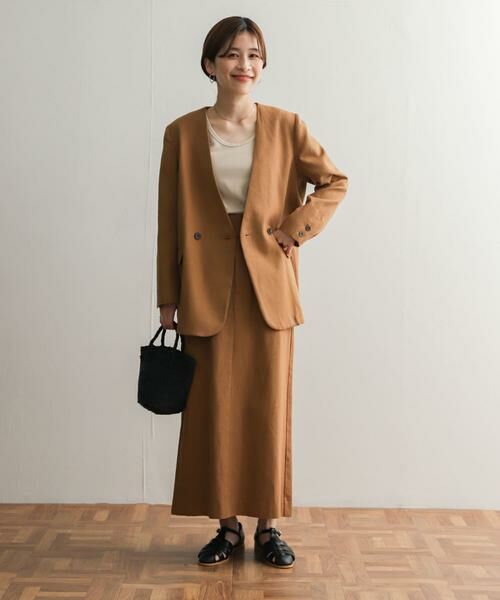 URBAN RESEARCH DOORS / アーバンリサーチ ドアーズ スカート | コットンリネングルカスカート | 詳細13