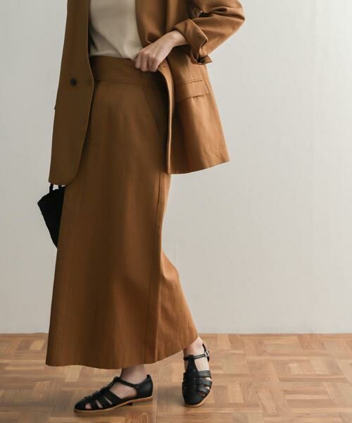 URBAN RESEARCH DOORS / アーバンリサーチ ドアーズ スカート | コットンリネングルカスカート | 詳細4