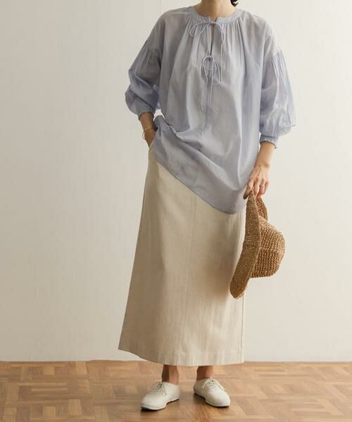 URBAN RESEARCH DOORS / アーバンリサーチ ドアーズ スカート | コットンリネングルカスカート | 詳細29
