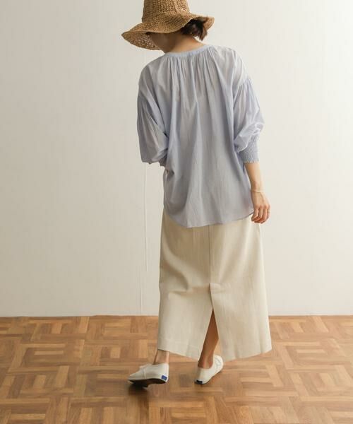 URBAN RESEARCH DOORS / アーバンリサーチ ドアーズ スカート | コットンリネングルカスカート | 詳細30