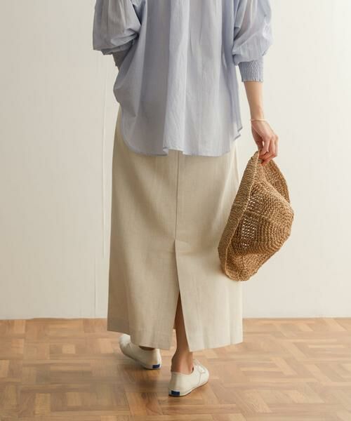 URBAN RESEARCH DOORS / アーバンリサーチ ドアーズ スカート | コットンリネングルカスカート | 詳細22