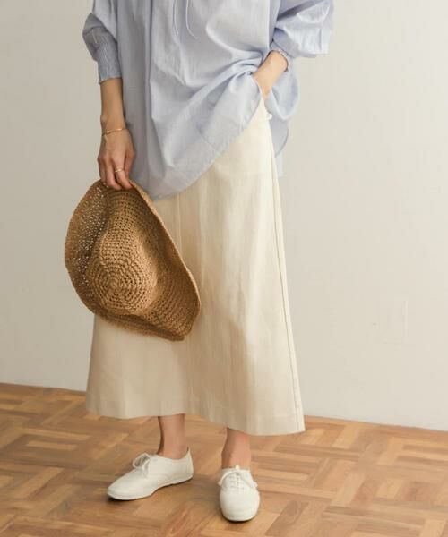 URBAN RESEARCH DOORS / アーバンリサーチ ドアーズ スカート | コットンリネングルカスカート | 詳細25