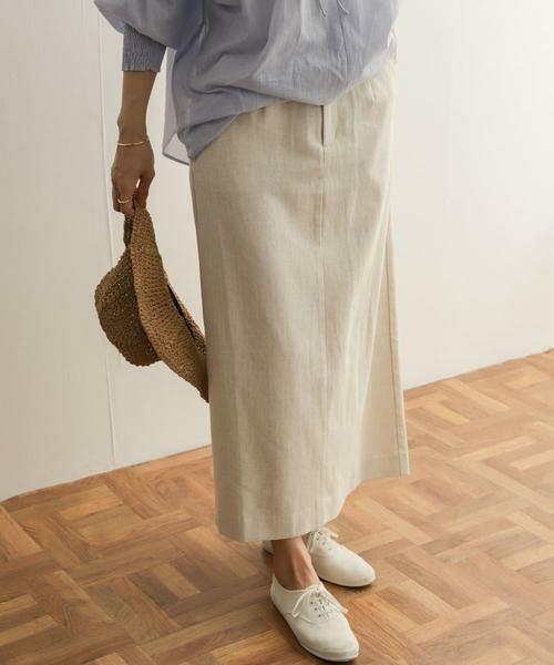 URBAN RESEARCH DOORS / アーバンリサーチ ドアーズ スカート | コットンリネングルカスカート | 詳細28