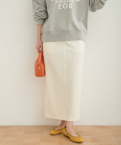 URBAN RESEARCH DOORS / アーバンリサーチ ドアーズ スカート | カラーストレッチタイトスカート | 詳細25