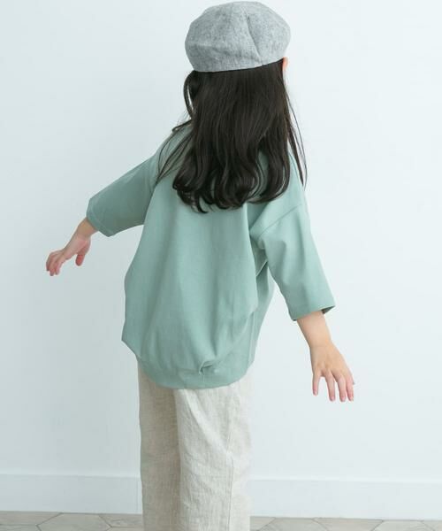 URBAN RESEARCH DOORS / アーバンリサーチ ドアーズ トップス | 『親子リンク』コットンバックタックプルオーバー(KIDS) | 詳細2