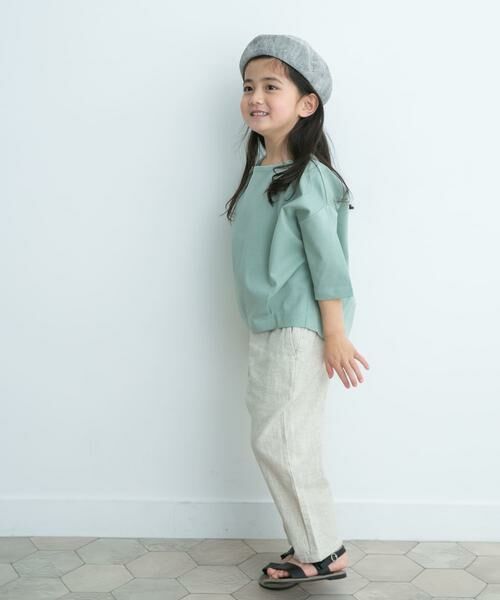 URBAN RESEARCH DOORS / アーバンリサーチ ドアーズ トップス | 『親子リンク』コットンバックタックプルオーバー(KIDS) | 詳細3