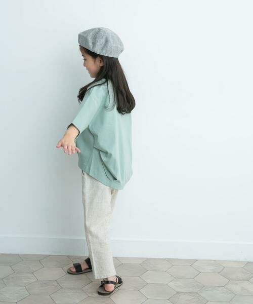 URBAN RESEARCH DOORS / アーバンリサーチ ドアーズ トップス | 『親子リンク』コットンバックタックプルオーバー(KIDS) | 詳細4