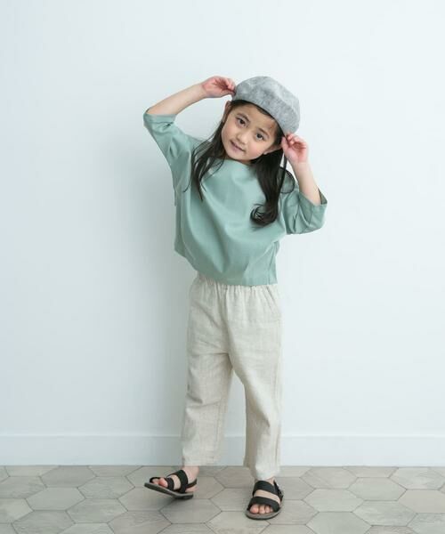 URBAN RESEARCH DOORS / アーバンリサーチ ドアーズ トップス | 『親子リンク』コットンバックタックプルオーバー(KIDS) | 詳細5