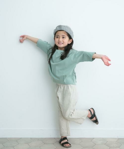 URBAN RESEARCH DOORS / アーバンリサーチ ドアーズ トップス | 『親子リンク』コットンバックタックプルオーバー(KIDS) | 詳細6