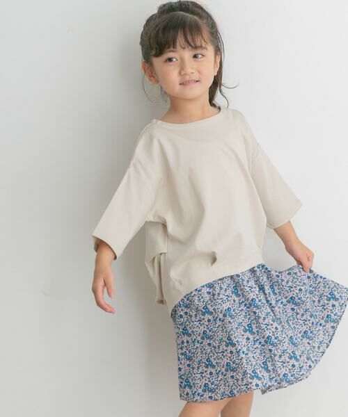 URBAN RESEARCH DOORS / アーバンリサーチ ドアーズ トップス | 『親子リンク』コットンバックタックプルオーバー(KIDS) | 詳細15