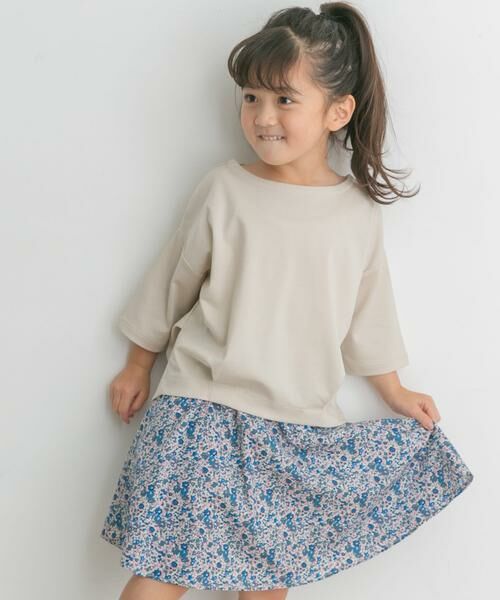 URBAN RESEARCH DOORS / アーバンリサーチ ドアーズ トップス | 『親子リンク』コットンバックタックプルオーバー(KIDS) | 詳細16