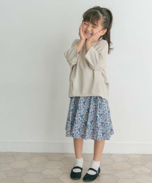 URBAN RESEARCH DOORS / アーバンリサーチ ドアーズ トップス | 『親子リンク』コットンバックタックプルオーバー(KIDS) | 詳細19