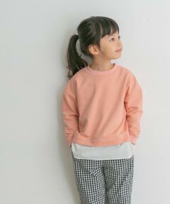 URBAN RESEARCH DOORS / アーバンリサーチ ドアーズ トップス | シャツ付きプルオーバー(KIDS)