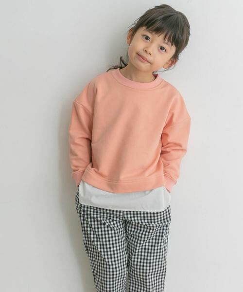 URBAN RESEARCH DOORS / アーバンリサーチ ドアーズ トップス | シャツ付きプルオーバー(KIDS) | 詳細1