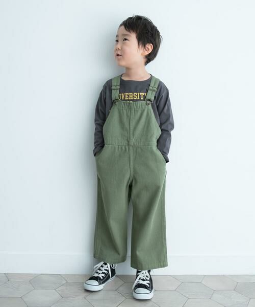 URBAN RESEARCH DOORS / アーバンリサーチ ドアーズ トップス | 『親子リンク』オーガニックコットンロゴロングTシャツ(KIDS) | 詳細20