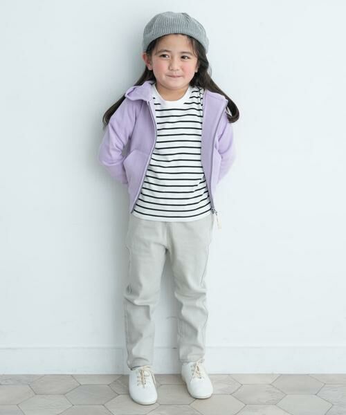 URBAN RESEARCH DOORS / アーバンリサーチ ドアーズ トップス | 裏毛ジップパーカー(KIDS) | 詳細1