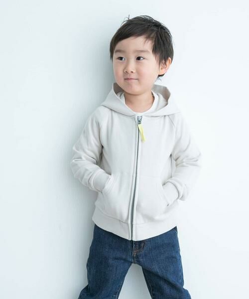 URBAN RESEARCH DOORS / アーバンリサーチ ドアーズ トップス | 裏毛ジップパーカー(KIDS) | 詳細15